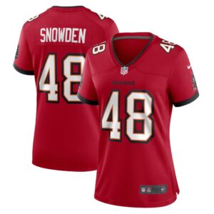 Women's Tampa Bay Buccaneers Charles Snowden Nike Red Home Game Player Jersey