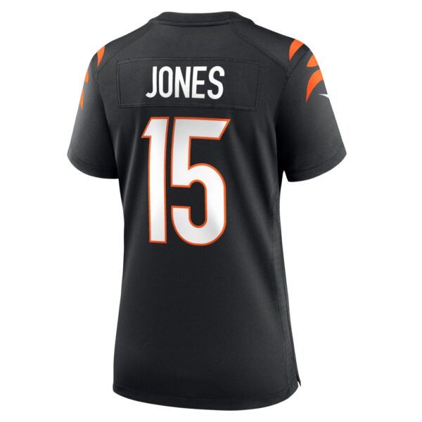 Charlie Jones Cincinnati Bengals Nike Women's Team Game Jersey - Black