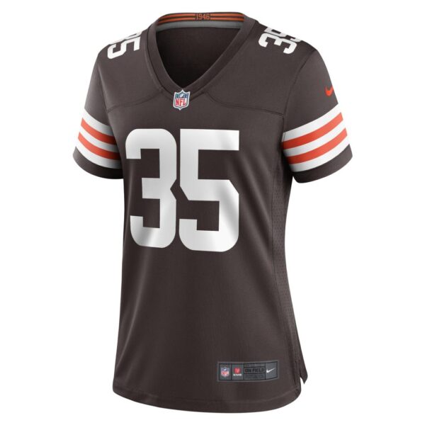 Charlie Thomas Cleveland Browns Nike Women's Team Game Jersey - Brown