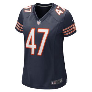 Women's Chicago Bears Chase Allen Nike Navy Game Player Jersey