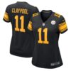 Women's Pittsburgh Steelers Chase Claypool Nike Black Alternate Game Jersey