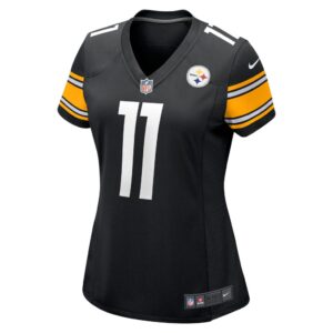 Women's Nike Chase Claypool Black Pittsburgh Steelers Player Game Jersey