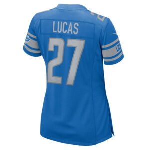 Chase Lucas Detroit Lions Nike Women's Team Game Jersey - Blue