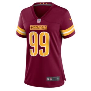 Women's Washington Commanders Chase Young Nike Burgundy Game Jersey