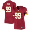 Women's Nike Chase Young Burgundy Washington Football Team Player Game Jersey