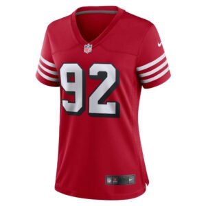 Chase Young San Francisco 49ers Nike Women's Alternate Game Jersey - Scarlet