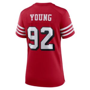 Chase Young San Francisco 49ers Nike Women's Alternate Game Jersey - Scarlet