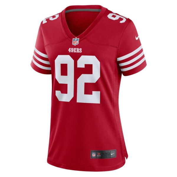 Chase Young San Francisco 49ers Nike Women's Game Jersey - Scarlet