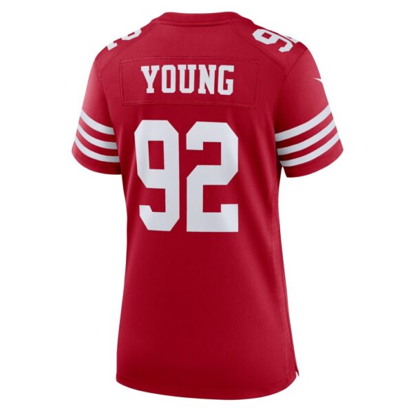 Chase Young San Francisco 49ers Nike Women's Game Jersey - Scarlet