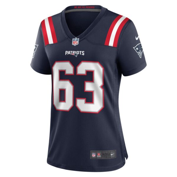 Women's New England Patriots Chasen Hines Nike Navy Game Player Jersey