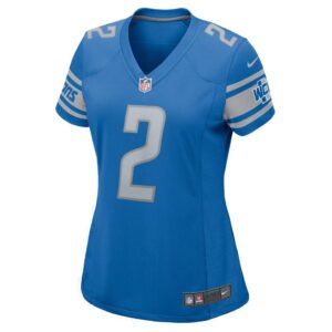 Women's Detroit Lions Chauncey Gardner-Johnson Nike Blue Game Player Jersey