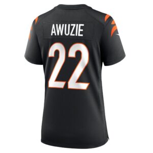 Women's Cincinnati Bengals Chidobe Awuzie Nike Black Game Player Jersey