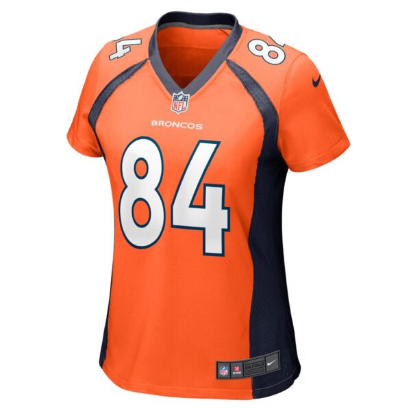 Chris Manhertz Denver Broncos Nike Women's Game Player Jersey - Orange