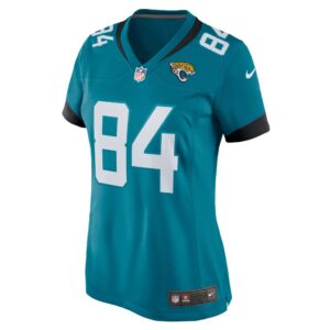 Women's Jacksonville Jaguars Chris Manhertz Nike Teal Nike Game Jersey