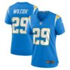 Chris Wilcox Los Angeles Chargers Nike Women's Team Game Jersey - Powder Blue