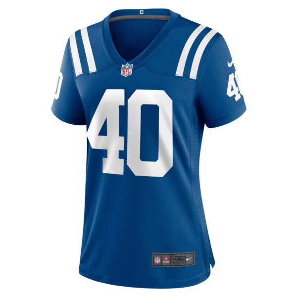 Women's Indianapolis Colts Chris Wilcox Nike Royal Game Jersey