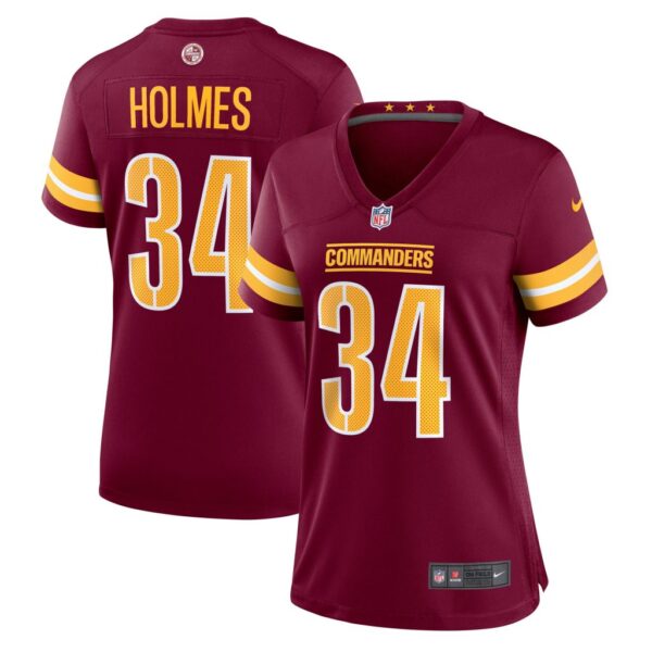 Women's Washington Commanders Christian Holmes Nike Burgundy Player Game Jersey