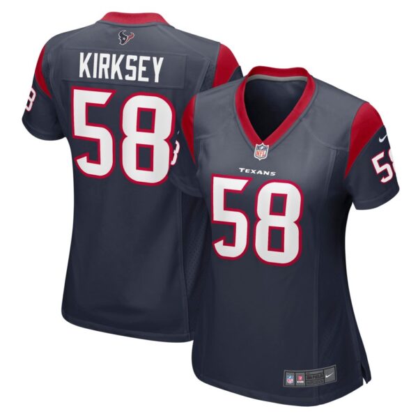 Women's Houston Texans Christian Kirksey Nike Navy Nike Game Jersey