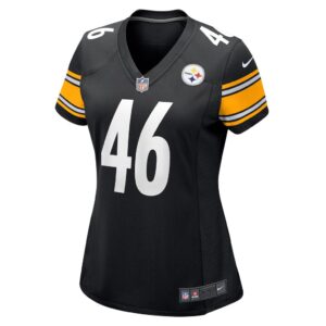 Women's Pittsburgh Steelers Christian Kuntz Nike Black Game Jersey