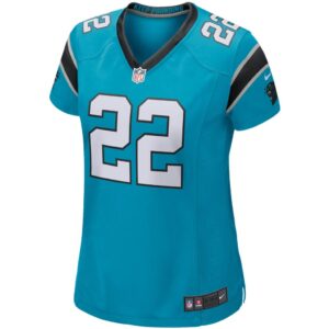 Women's Nike Christian McCaffrey Blue Carolina Panthers Game Jersey