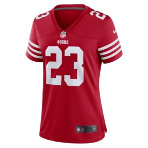 Women's San Francisco 49ers Christian McCaffrey Nike Scarlet Game Player Jersey