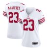 Christian McCaffrey San Francisco 49ers Nike Women's Player Jersey - White