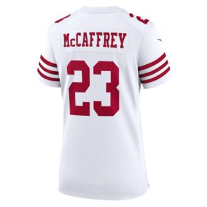 Christian McCaffrey San Francisco 49ers Nike Women's Player Jersey - White