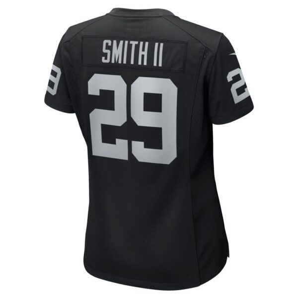 Christopher Smith II Las Vegas Raiders Nike Women's Team Game Jersey - Black