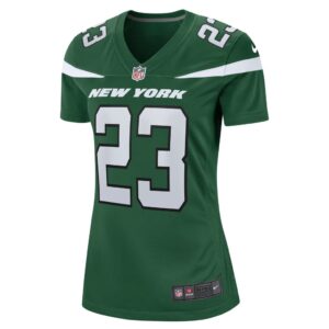 Women's New York Jets Chuck Clark Nike Gotham Green Team Game Jersey