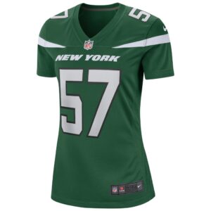 Women's Nike C.J. Mosley Gotham Green New York Jets Game Player Jersey