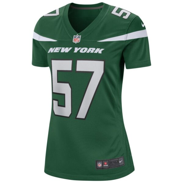 Women's Nike C.J. Mosley Gotham Green New York Jets Game Player Jersey