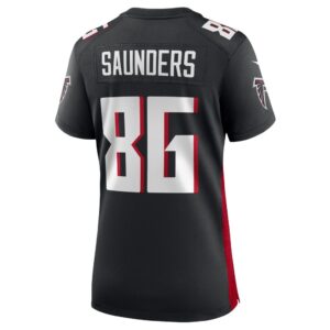 CJ Saunders Atlanta Falcons Nike Women's Team Game Jersey - Black