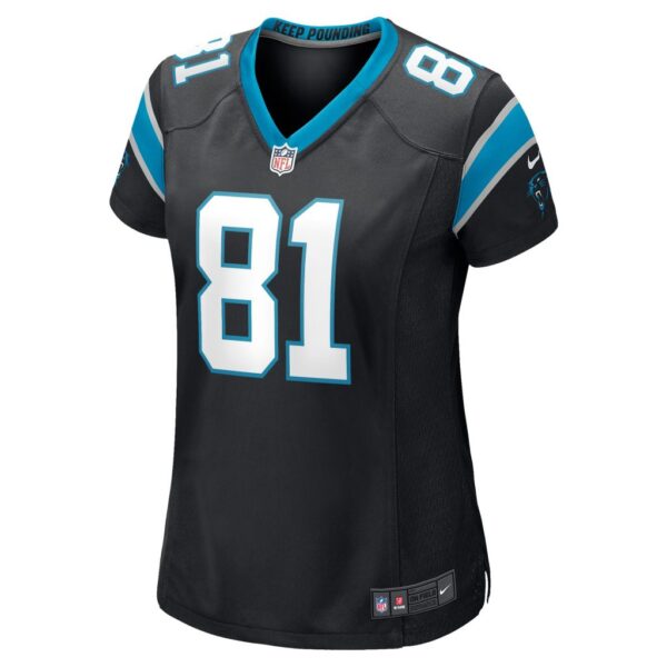 Women's Carolina Panthers CJ Saunders Nike Black Game Player Jersey