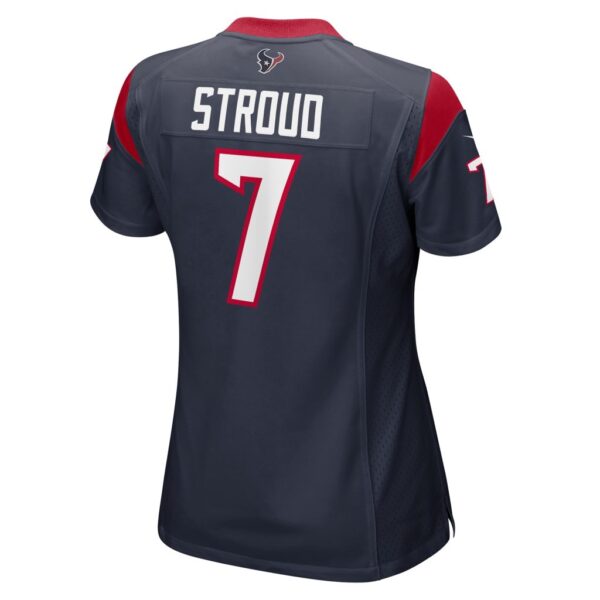 Women's Houston Texans CJ Stroud Nike Navy 2023 NFL Draft First Round Pick Game Jersey