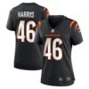 Women's Cincinnati Bengals Clark Harris Nike Black Game Jersey