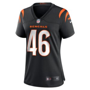 Women's Cincinnati Bengals Clark Harris Nike Black Game Jersey