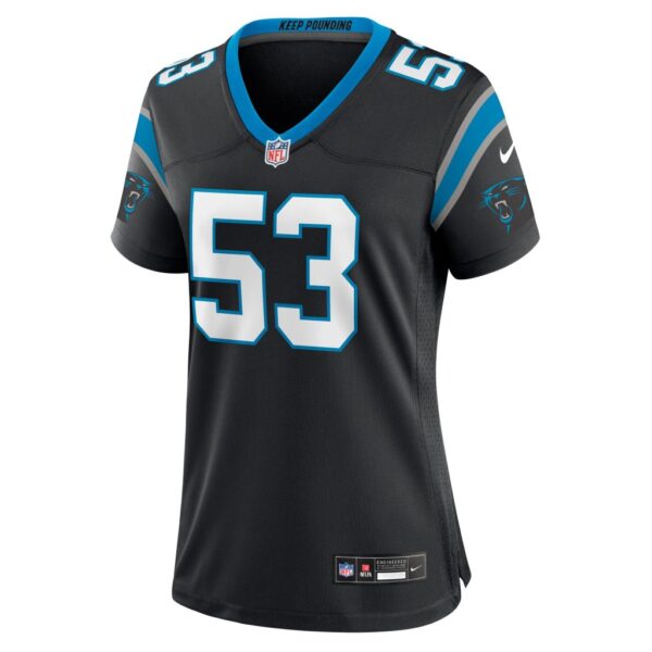 Claudin Cherelus Carolina Panthers Nike Women's Team Game Jersey - Black