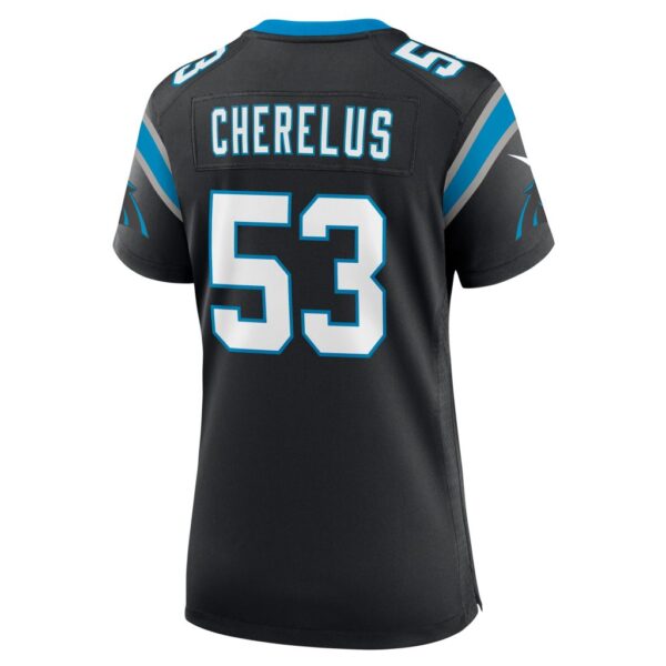 Claudin Cherelus Carolina Panthers Nike Women's Team Game Jersey - Black