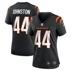 Women's Cincinnati Bengals Clay Johnston Nike Black Game Jersey