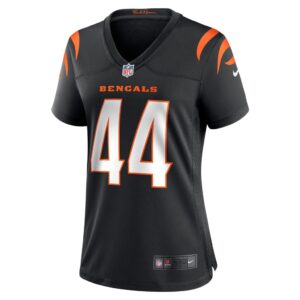 Women's Cincinnati Bengals Clay Johnston Nike Black Game Jersey