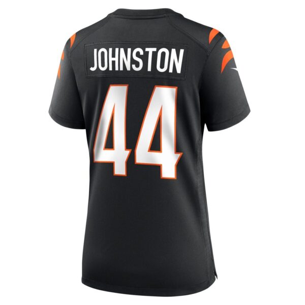 Women's Cincinnati Bengals Clay Johnston Nike Black Game Jersey