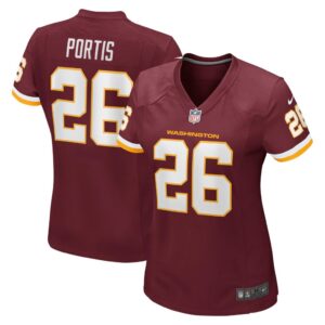 Women's Washington Football Team Clinton Portis Nike Burgundy Retired Player Jersey