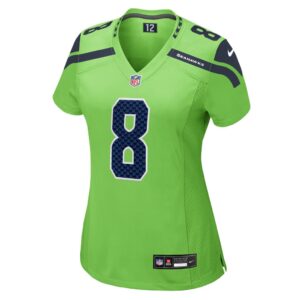 Coby Bryant Seattle Seahawks Nike Women's Game Jersey - Neon Green