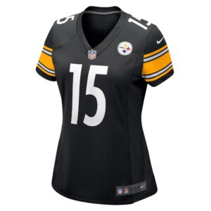 Women's Pittsburgh Steelers Cody White Nike Black Game Jersey