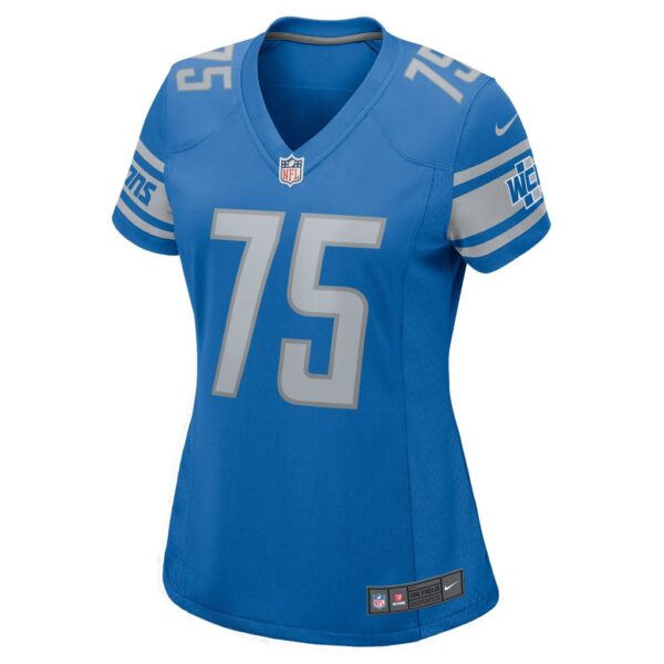 Women's Detroit Lions Colby Sorsdal Nike Blue Team Game Jersey