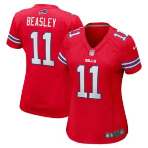 NUT BILLS RED ALT2 11 COLE BEASLEY WOMEN'S NIKE GAME JERSEY JERLADGME