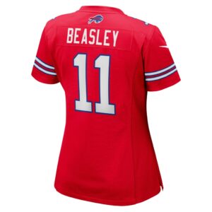 NUT BILLS RED ALT2 11 COLE BEASLEY WOMEN'S NIKE GAME JERSEY JERLADGME