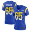 Women's Los Angeles Rams Coleman Shelton Nike Royal Game Jersey