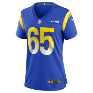 Women's Los Angeles Rams Coleman Shelton Nike Royal Game Jersey