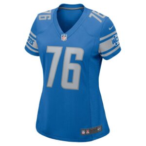 Connor Galvin Detroit Lions Nike Women's Team Game Jersey - Blue